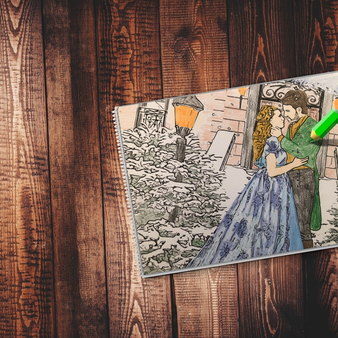 A Colorful Regency World (A Coloring Book for Regency Romance Fans)