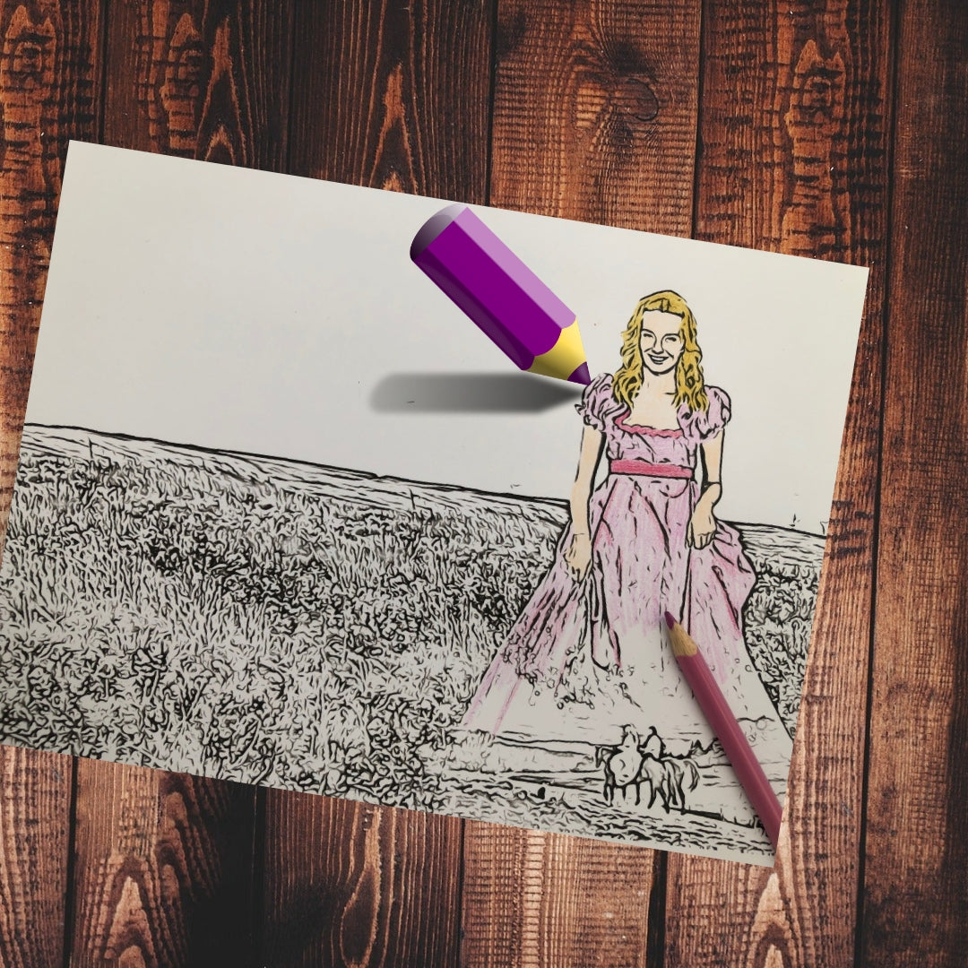 A Colorful Regency World (A Coloring Book for Regency Romance Fans)